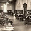 Gillis Hall, 1929. Named in honor of State Librarian James L. Gillis, this stately room serves as the main reference center for the Library. (image 21 0f 30)