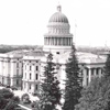 State Capitol with Library & Courts Building under construction. Looking south, southwest. McCurry photograph (image 4 0f 30)