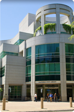 Library and Courts Two building at 900 N Street, Sacramento, CA